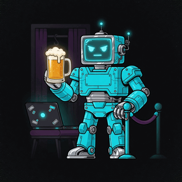 Bouncer IRC avec une bière